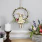 Northlight Seasonal Girl Bunny Artificial Floral Easter Wreath - image 3