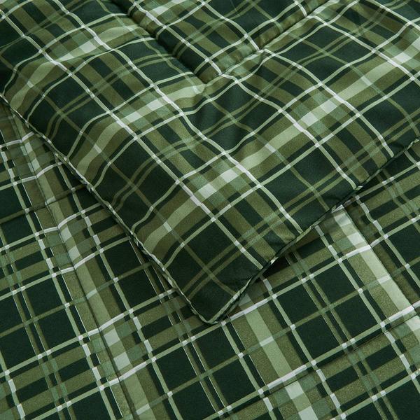 Freshfolds Winter Reversible Forest Plaid 3pc. Comforter Set