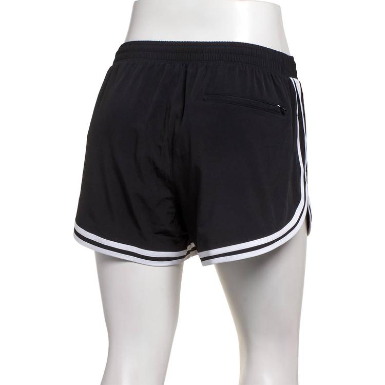 Womens Champion® Black Varsity Shorts