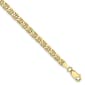 Mens Gold Classics(tm) 10kt. 4.1mm Semi-Solid Anchor Chain Bracelet - image 1