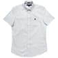 Mens U.S. Polo Assn.&#40;R&#41; Short Sleeve Button Down Shirt - White/Blue - image 1