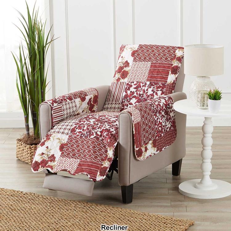 Freshfolds Reversible Patchwork Pet Furniture Protector