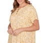 Plus Size Emaline Key Items Short Sleeve Ditsy Floral Tee - image 5