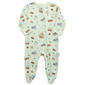 Baby Boy (NB-9M) Quiltex Farm Basic Sleep N Play Sleeper - image 1