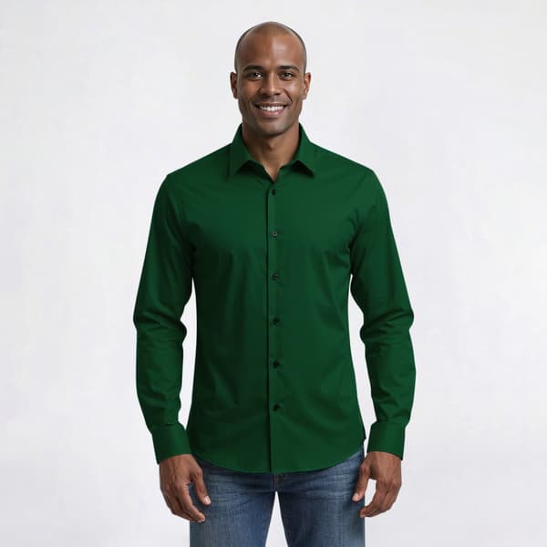 Mens Architect® Performance Fitted Dress Shirt - Eden - image 