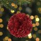 Northlight Seasonal 6in. Glittered Christmas Red Ball Ornament - image 2