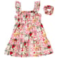 Toddler Girl Kiwi Palm Tree & Fruit Sundress - image 2