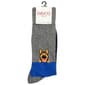 Mens Davco(R) Peeking Dog Crew Socks - image 1
