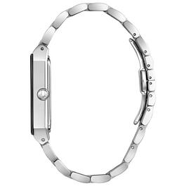 Mens Bulova Quadra Stainless Steel Bracelet Watch - 96D145