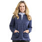 Womens Hasting & Smith Space Dye Zip Front Jacket - image 1