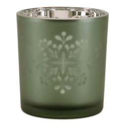 Melrose Frosted Snowflake Votive Holder - Set of 3