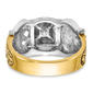 Mens Gentlemen’s Classics™ 14kt. Gold 1/5ctw. Diamond Rite Ring - image 5