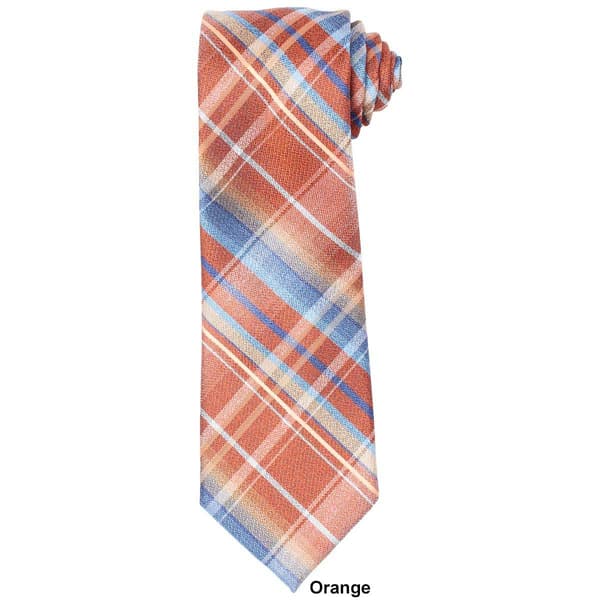 Mens John Henry® Tie - Bronx Plaid