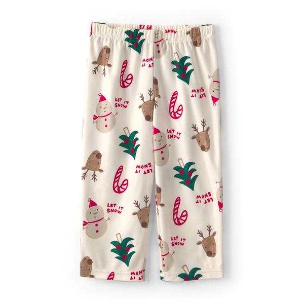 Toddlers Carter''s® Christmas Icon Fleece Loose Fit Pajama Set