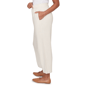 Womens Alfred Dunner Natural Wonder Linen Blend Pull On Pants - image 4