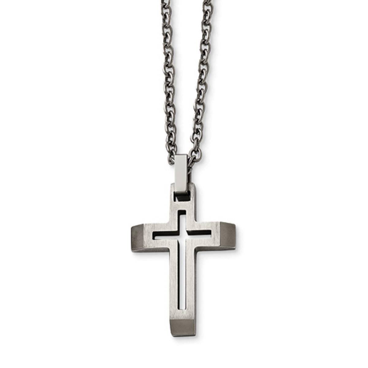 Mens Gentlemen’s Classics™ Stainless Steel Cut-Out...