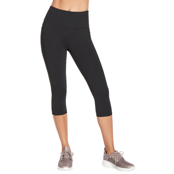 Womens Skechers GOFLEX High Waist Capri Leggings - image 