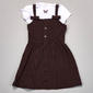 Girls (7-16) No Comment Short Sleeve Butterfly Tee w/ Dots Jumper - image 1
