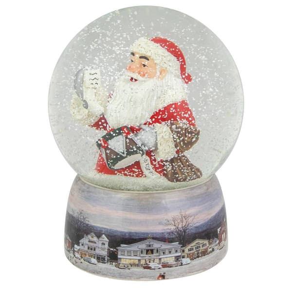 Northlight Seasonal 6.5in. Norman Rockwell Christmas Snow Globe