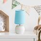 Simple Designs Studded Texture Ceramic Table Lamp w/Shade - image 7
