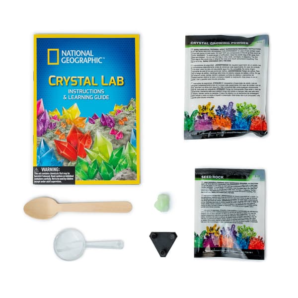 National Geographic Glow-In-Dark Crystal Grow Lab