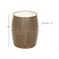 9th & Pike&#174; Marble Country Accent Table - image 7