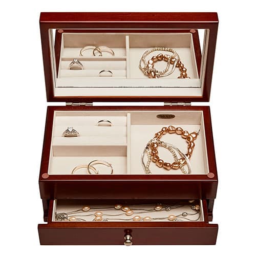 Mele & Co. Brynn Wooden Jewelry Box