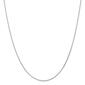 Gold Classics&#40;tm&#41; 1mm. White Parisian Diamond Cut Necklace - image 1