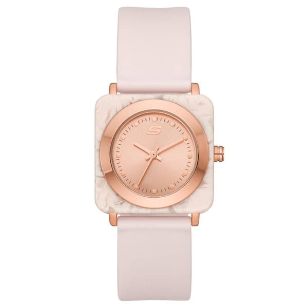 Womens Skechers Calabar Blush  Square Watch - SR6209 - image 
