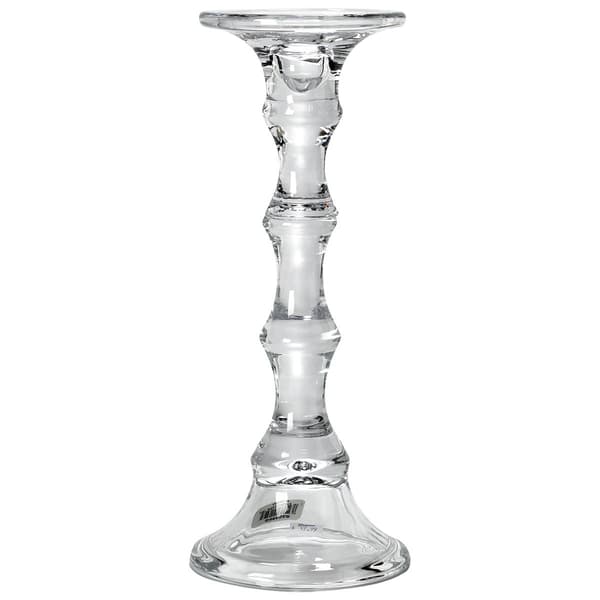 Mikasa(R) 11.75in. Glass Candle Holder - Clear - image 