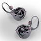 Betsey Johnson Rose Drop Earrings - image 3