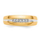 Mens Gentlemens Classics™ 14kt. Gold &amp; White Rhodium Ring - image 4