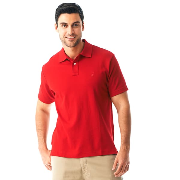 Mens Nautica Interlock Polo - image 