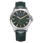 Mens Perry Ellis Solar Silver-Tone Embossed Watch - PES0007SL - image 1