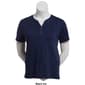 Womens Hasting & Smith Short Sleeve Solid Henley Tee - image 7
