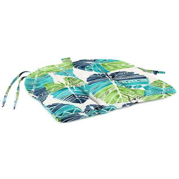 Jordan Manufacturing Hixon Caribbean Contour Outdoor Seat Cushion - image 