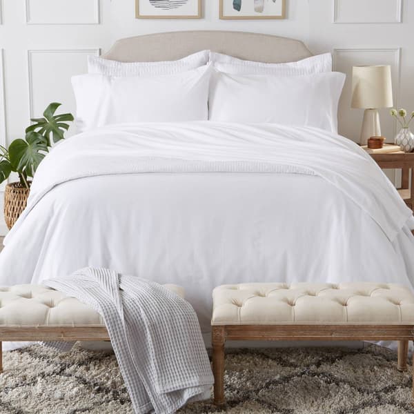 FreshFolds Cozy Flex Flannel Jersey Knit Bed Sheet Set - image 