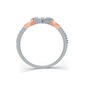 Diamond Classics&#8482; 3 Heart 1/10ctw. Diamond Promise Ring - image 3