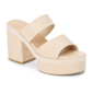 Womens Beach by Matisse Graham Two-Band Platform Sandals - image 1