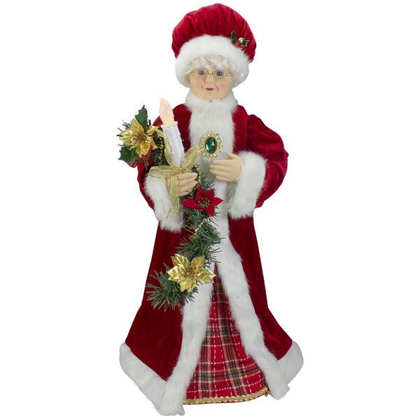 Northlight Seasonal 24in. Animated Mrs. Claus Christmas Figurine - image 