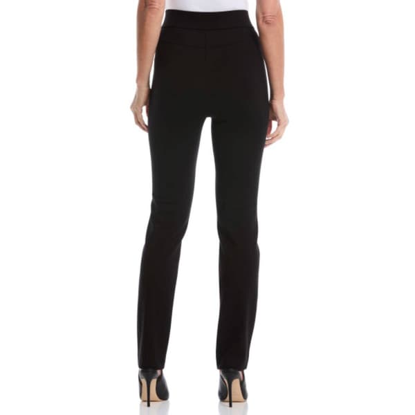 Womens Rafaella® Ponte Slim Leg Pants