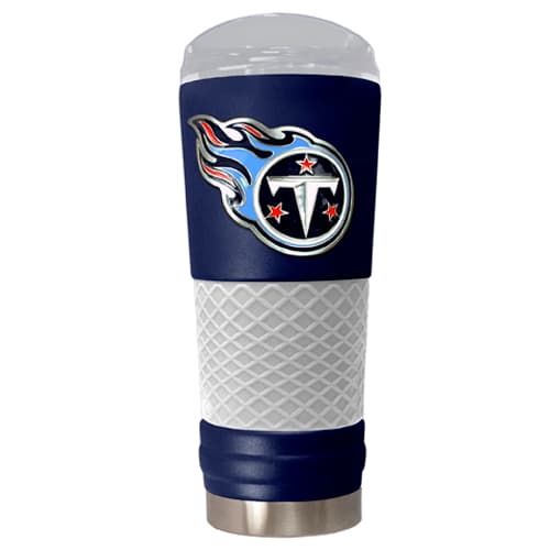 NFL Tennessee Titans DRAFT Powder Coated Stainless Steel...