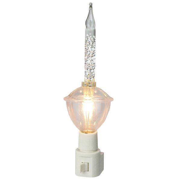 Northlight Seasonal Retro Style Christmas Bubble Night Light - image 