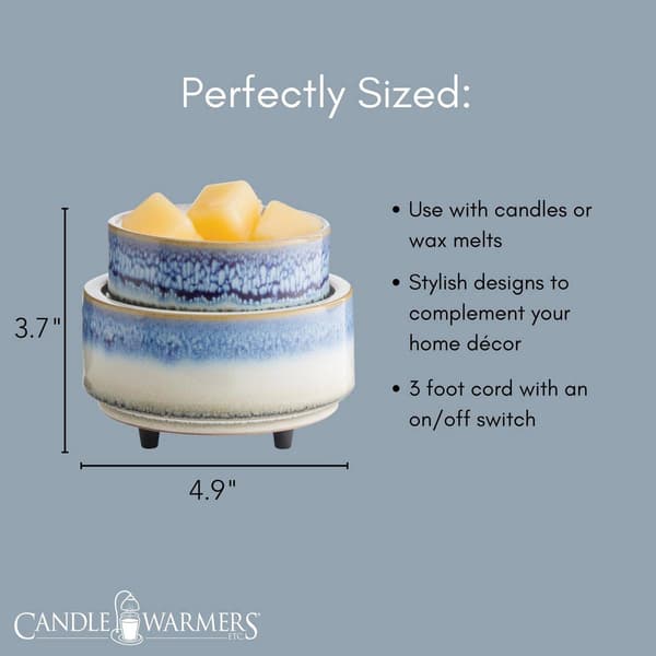 Candle Warmers Etc. Horizon 2-in-1 Wax Warmer