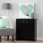 South Shore Vito 2-Door Storage Cabinet - Black - image 3