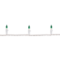 Northlight 10ft. Clear with Green Tip Mini Christmas Light Set - image 5