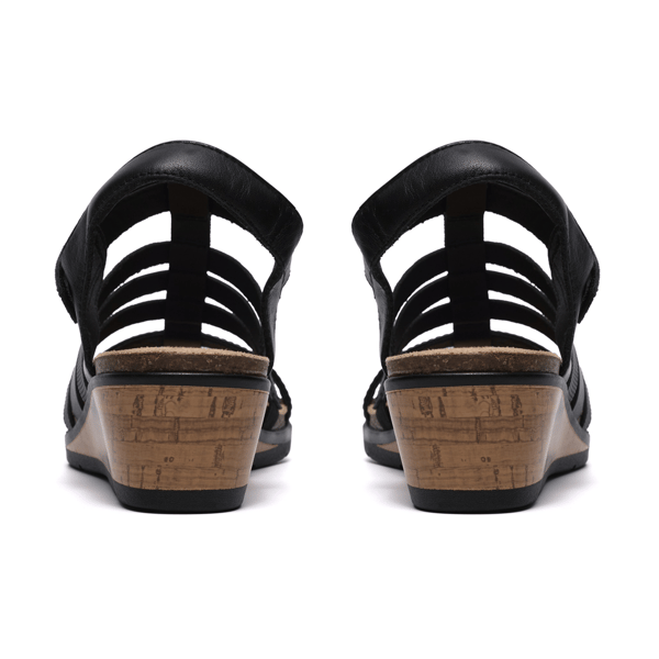 Womens Clarks® Collection Kacha Step Wedge Sandals
