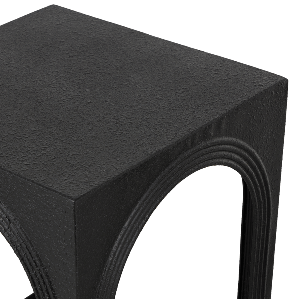 9th & Pike® Modern Black Metal Accent Table Set