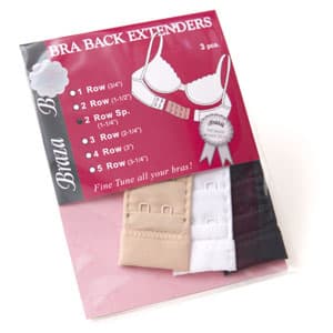 Womens Braza Bra Back 2 Hook Extender Assortment