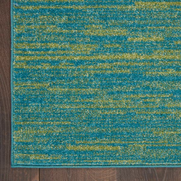 Nourison Essentials Two-Tone Indoor/Outdoor Area Rug